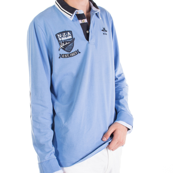 NEW ZEALAND BLUE SWEATER | MENS SIZE L - Picture 4 of 5